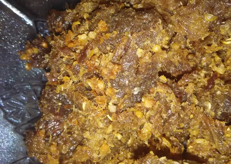 Rahasia Membuat Daging bumbu lengkuas, Sempurna
