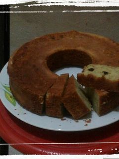 Foto resep bolu pisang kismis