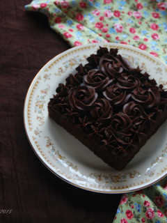 Foto resep Chocolate Persimmon Cake