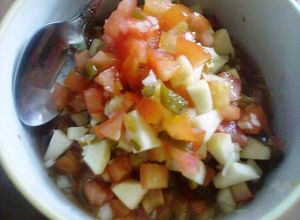 Foto resep Tropical Tomato Salsa