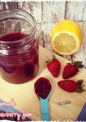 Foto resep Homemade Strawberry Jam