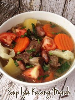 Foto resep Sop Iga Kacang Merah