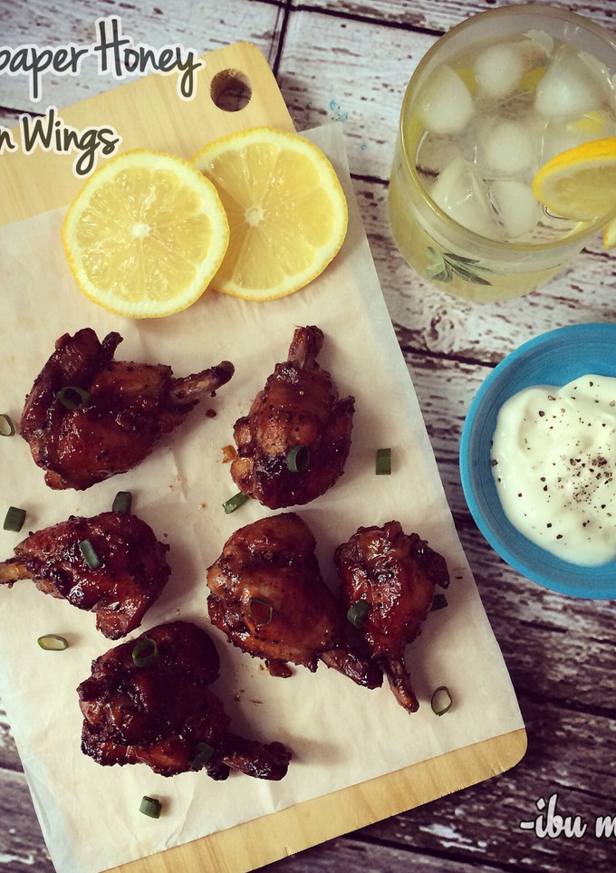 Foto resep Blackpaper Honey Chicken Wings