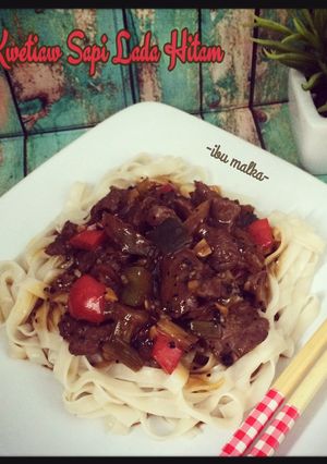 Foto resep Kwetiaw Sapi Lada Hitam