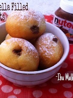 Foto resep Donat Isi Nutella