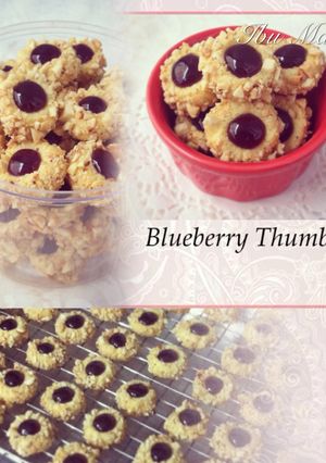 Foto resep Blueberry Thumbprint Cookies