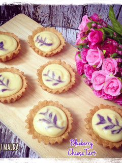 Foto resep Blueberry Cheese Tart