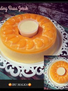 Foto resep Puding Busa Jeruk