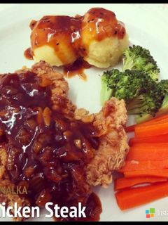 Foto resep Crispy Chicken Steak