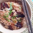 Chinese stir fried glutinous rice