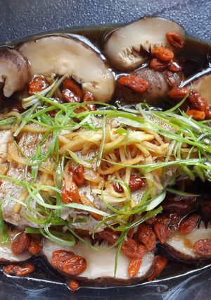 Foto resep Kerapu Stim ala Hong Kong