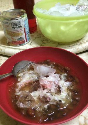 Foto resep Es Kacang Merah