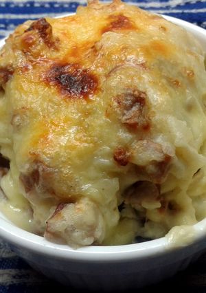 A picture of AlishaLucky's Little Bit Fancy Bangers and Mash.