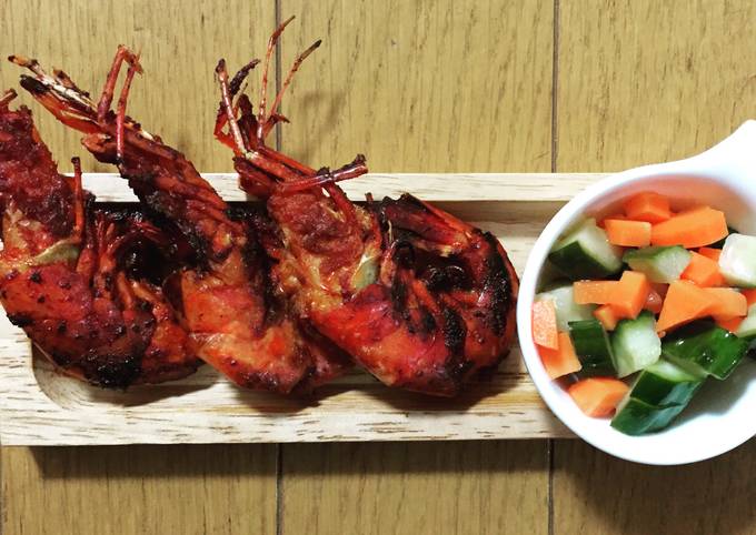 Udang Bakar Pedas