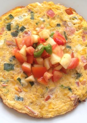Foto resep tropical omelette 10 menit