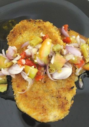 Foto resep Chicken Schnitzel Dabu-dabu (FUSION)