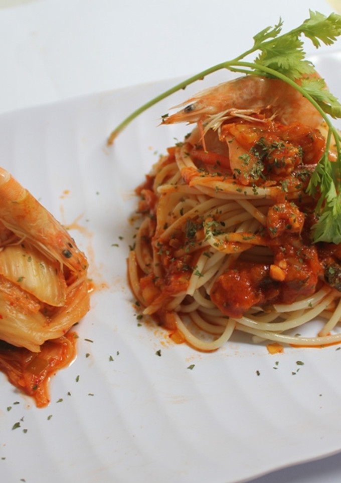 Foto resep SPAGHETTI KIMCHI 