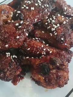 Foto resep Sayap goreng pedas manis
