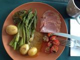 Asparagus saus Opor