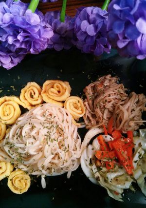Foto resep SHANGHAI NOODLES WITH ENOKI MUSHROOM