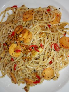 Foto resep Pasta Bandeng Sosis Aglio Olio