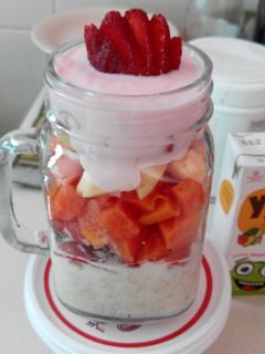 Foto resep Fruity Yogurt Oat