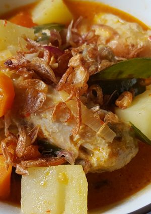 Foto resep Rempah Ayam Sayuran