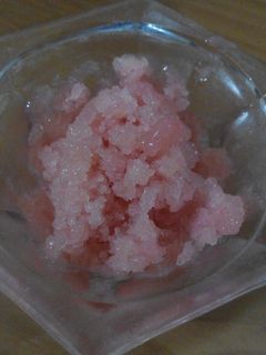Foto resep es serut jambu merah