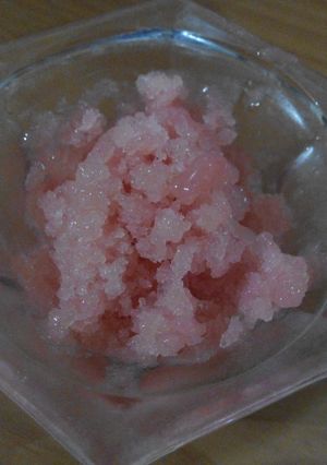 Foto resep es serut jambu merah