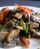 Sauteed Mushroom with black pepper sauce