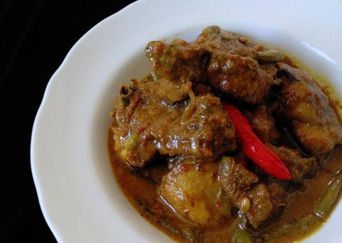 Chicken Massaman Curry, kari ayam nan lezat yang dari negri Thailand ^^