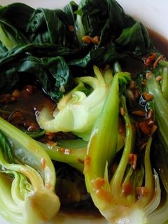 Foto resep Bok choy with garlic sauce