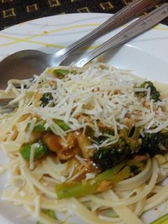 Foto resep spaghetti tuna brokoli