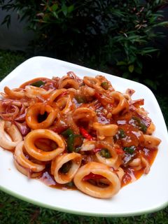 Foto resep Cumi Asam Manis