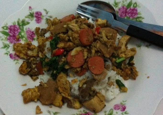 Langkah Mudah untuk Menyiapkan Nasi gila Sahur praktis, Bisa Manjain Lidah