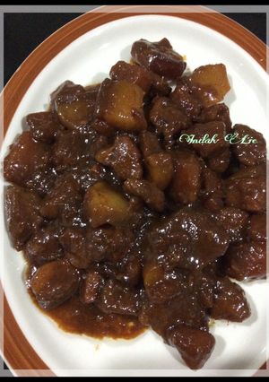 Foto resep Babi Kecap ala Indah