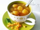 Kolak candil kuah jagung