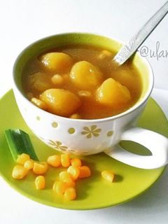 Foto resep Kolak candil kuah jagung
