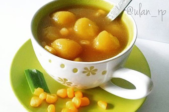 Resep Kolak candil kuah jagung yang Bikin Ngiler