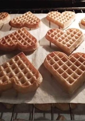 Foto de Waffles no forno