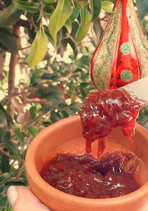 Una foto de Mermelada de frutillas en microondas 🍓