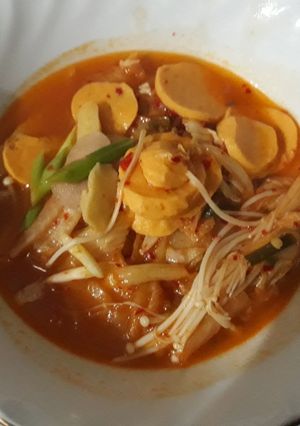 Foto resep Soup Kimchi Korea