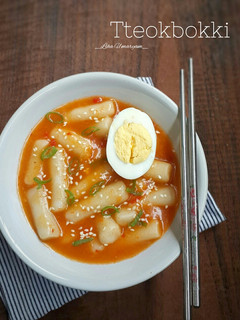 Foto resep Tteokbokki (kue beras korea)