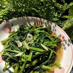 Cah Kangkung Terasi-レシピのメイン写真
