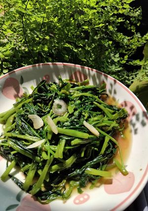 Foto resep Cah Kangkung Terasi