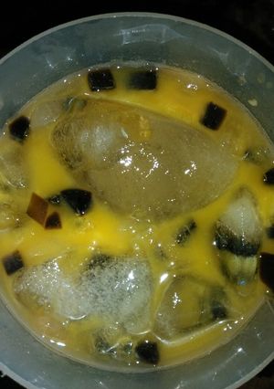 Foto resep Es Cincau Hitam + Tape