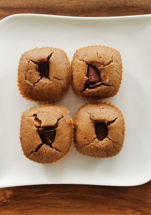 Une photo de Muffin châtaigne cœur fondant chocolat 🌰🍫