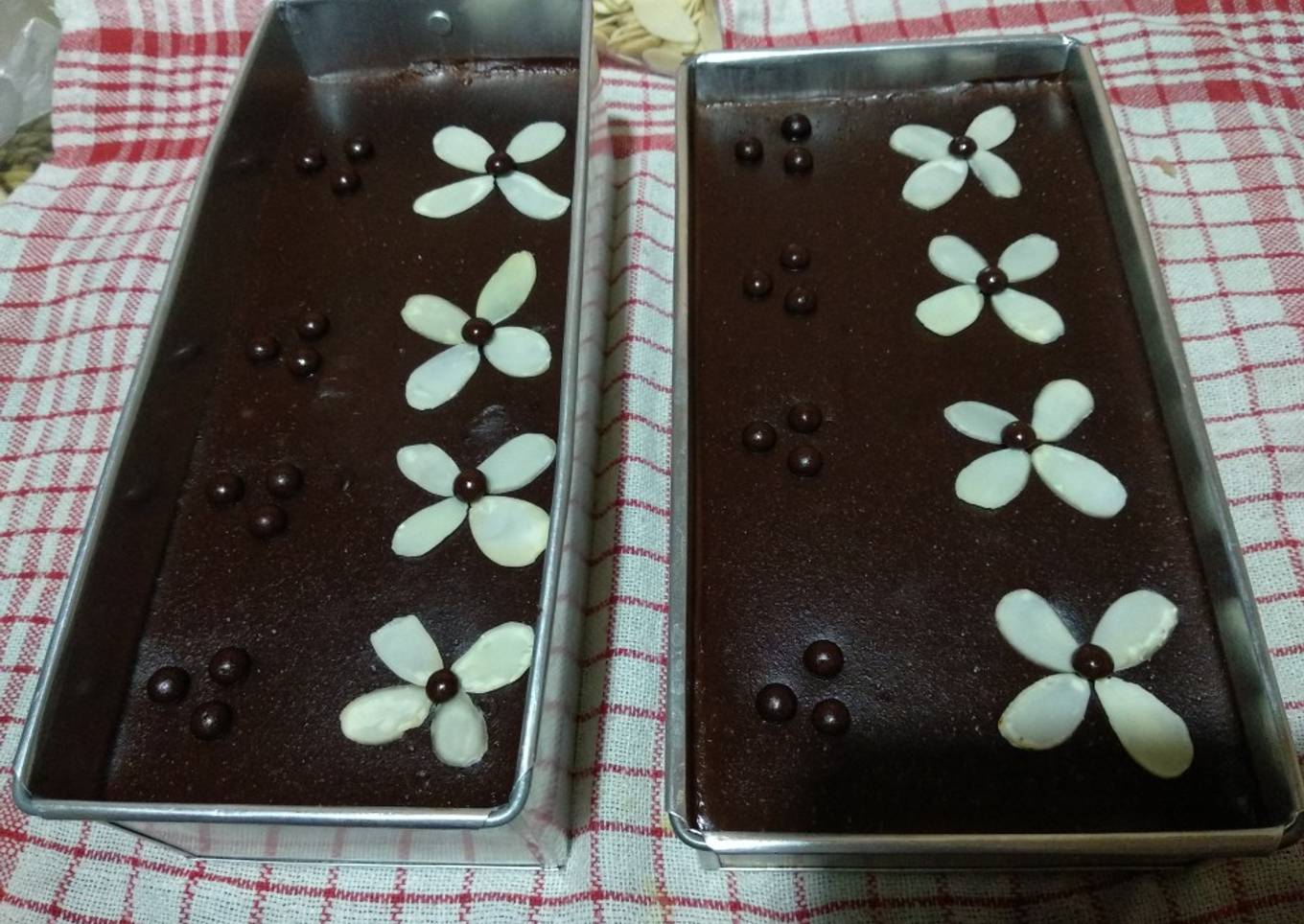 Puding brownies enak