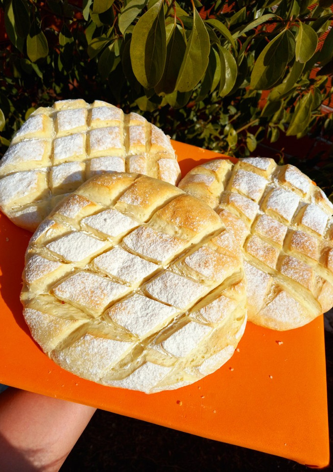 Una foto de Pan casero de campo