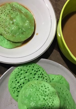 Foto resep Serabi Pandan